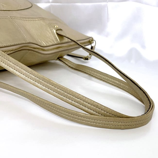 楽天市場】【送料無料】 コーチ トートバッグ ゴールド ラウラ F18336