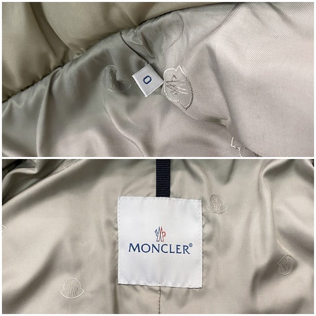 楽天市場】【送料無料】 モンクレール ダウンコート ベージュ 49328