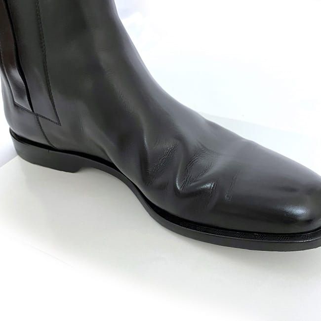 楽天市場】ルイ ヴィトン サイドゴア ブーツ ブラック 美品 メンズ