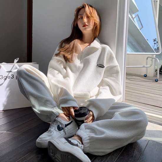 楽天市場】【取寄】セットアップ レディース スウェット 上下セット