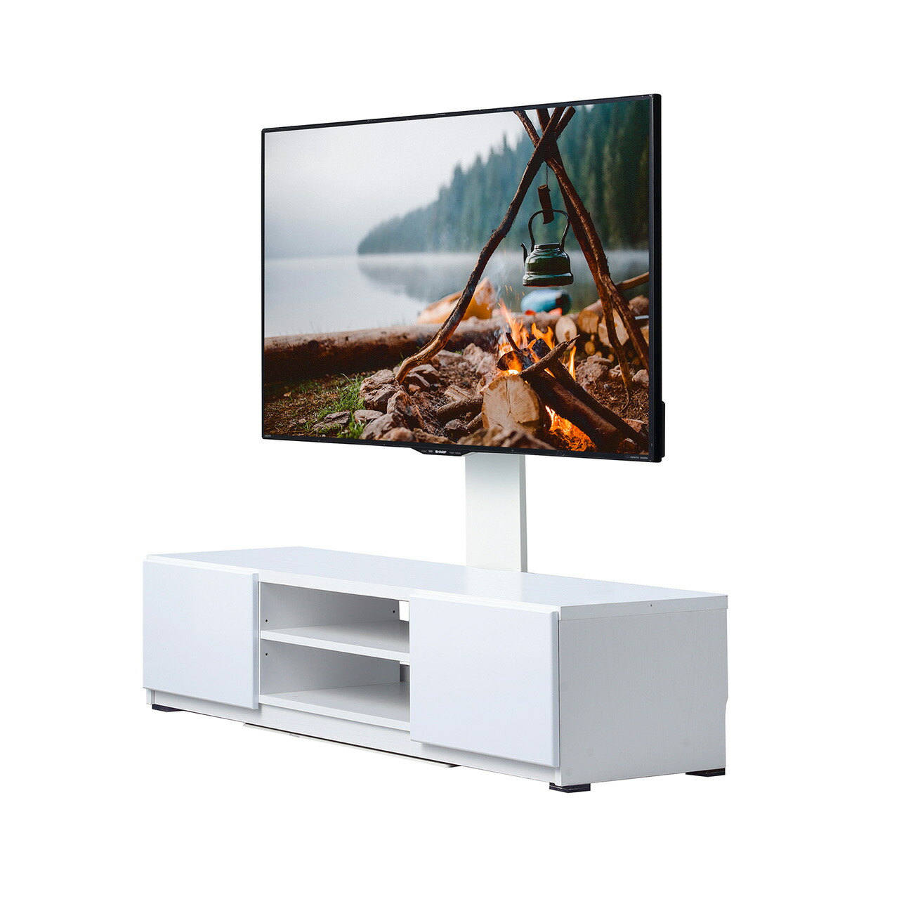 楽天市場】テレビ台 WALL 壁寄せテレスタンド テレビ台用スタンド＋