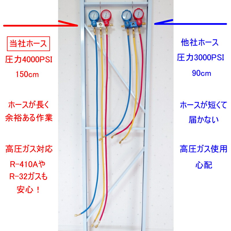 楽天市場】【ロングタイプ高圧対応ケーブル採用！】エアコンガス