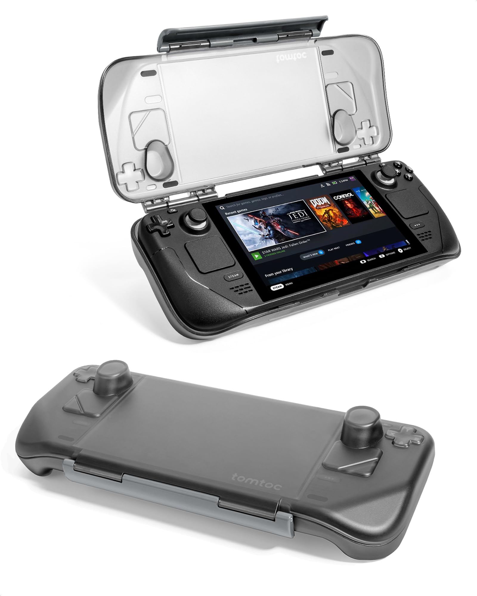 動作確認済 Valve Steam Deck 512Gb ケース、ドック付き Amazon.com