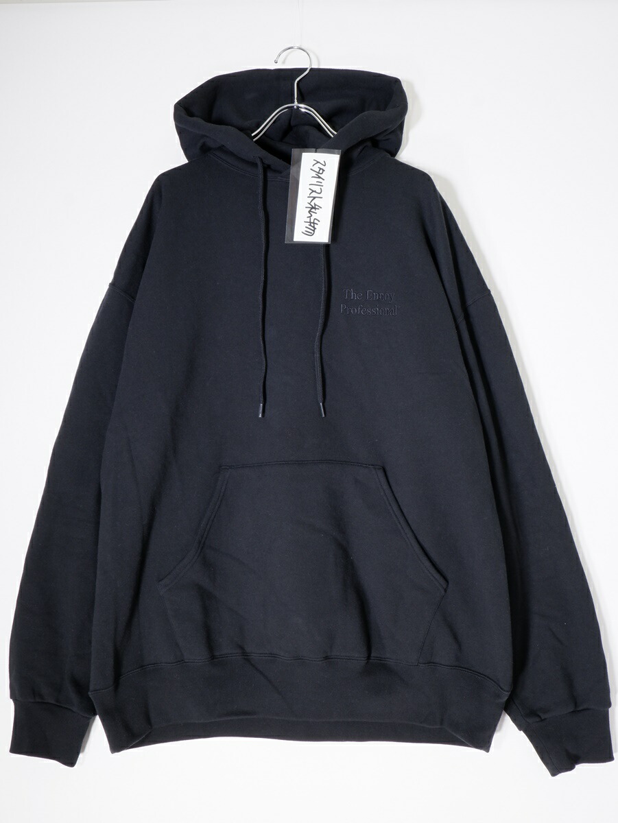 エンノイとスタイリスト私物 HOODIE (BLACK)L刺繍色BLACK-L ennoy x