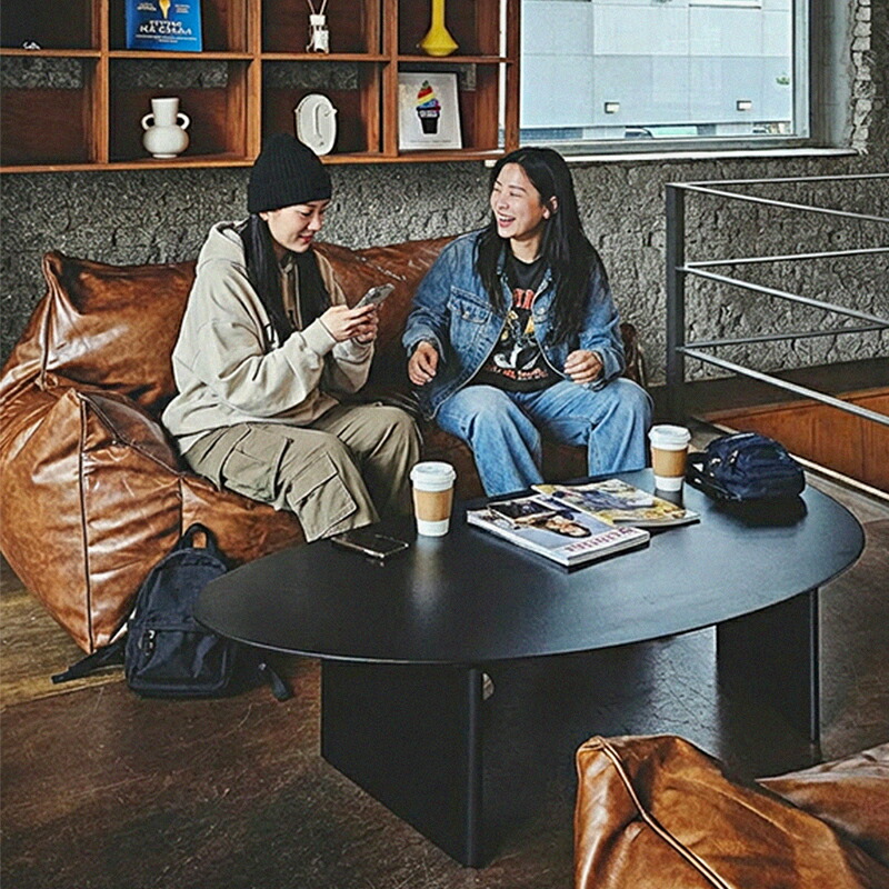 楽天市場】【韓国発フレジア】トム・ビーズクッションソファ 2人掛け