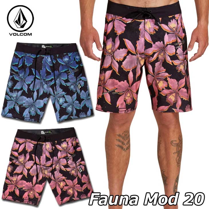 楽天市場】volcom ボルコム サーフパンツ Fauna Mod 20 メンズ ボード