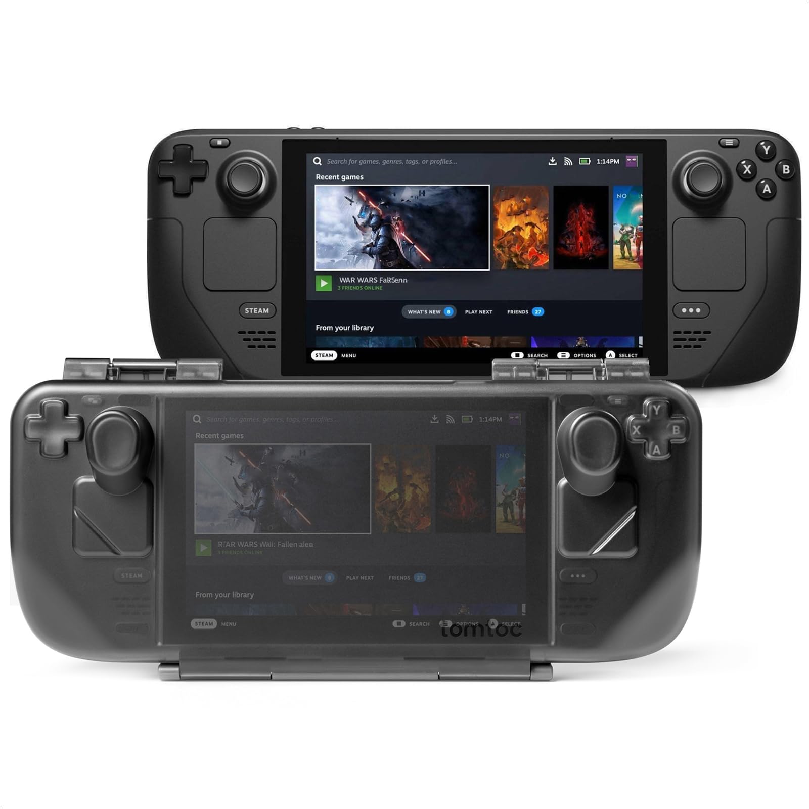 楽天市場】Steam Deck OLEDモデル 対応 tomtoc スチーム デック 保護