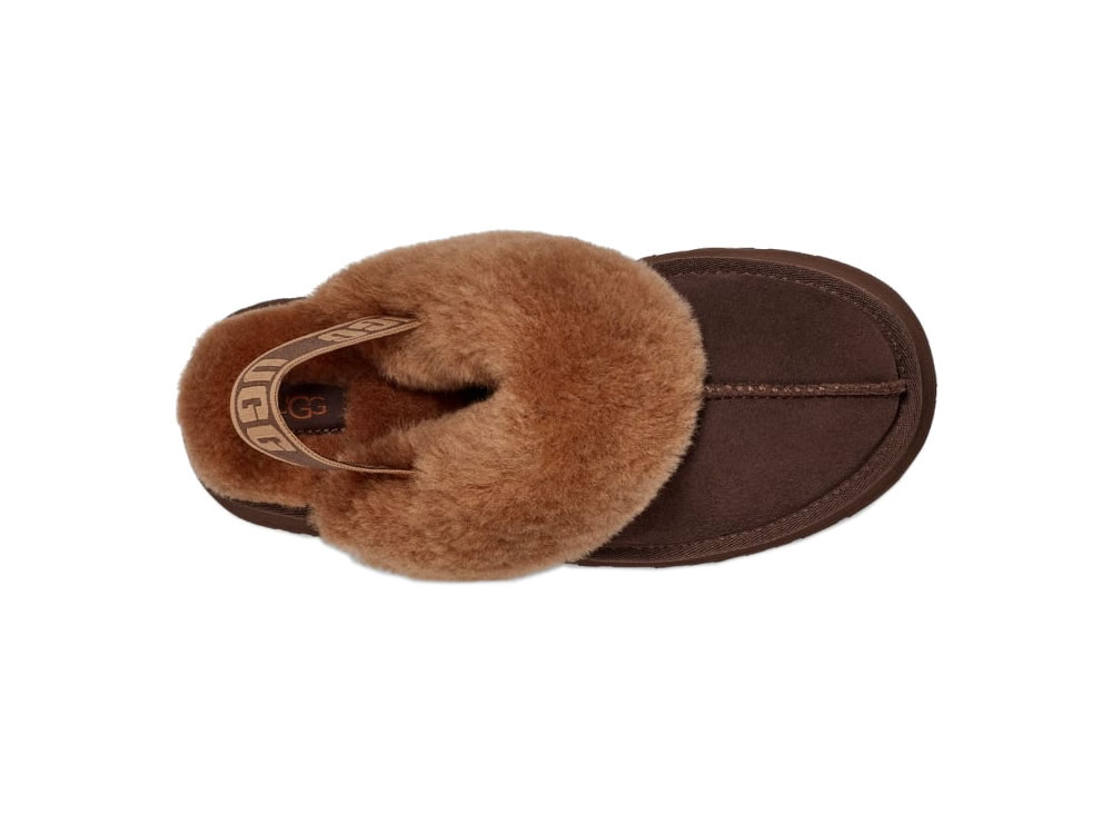 楽天市場】【shoes15】UGG ファンケット 厚底 スリッポン BLACK CHE