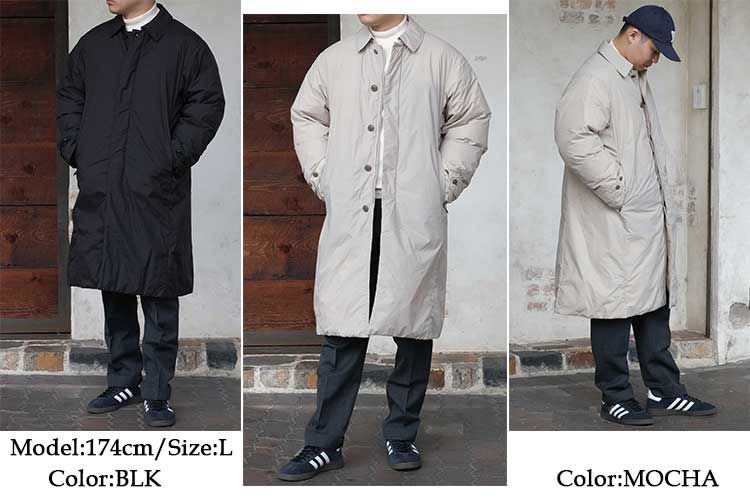 楽天市場】【SP15】ナンガ ダウン バルカラーコート メンズ ダウン
