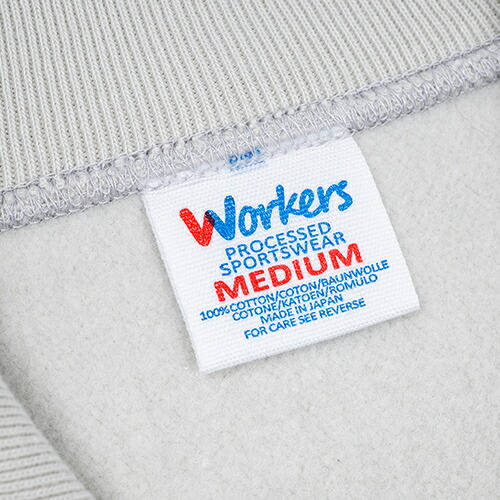 楽天市場】Workers ワーカーズ Trico Tag Sweat Half Zip トリコタグ
