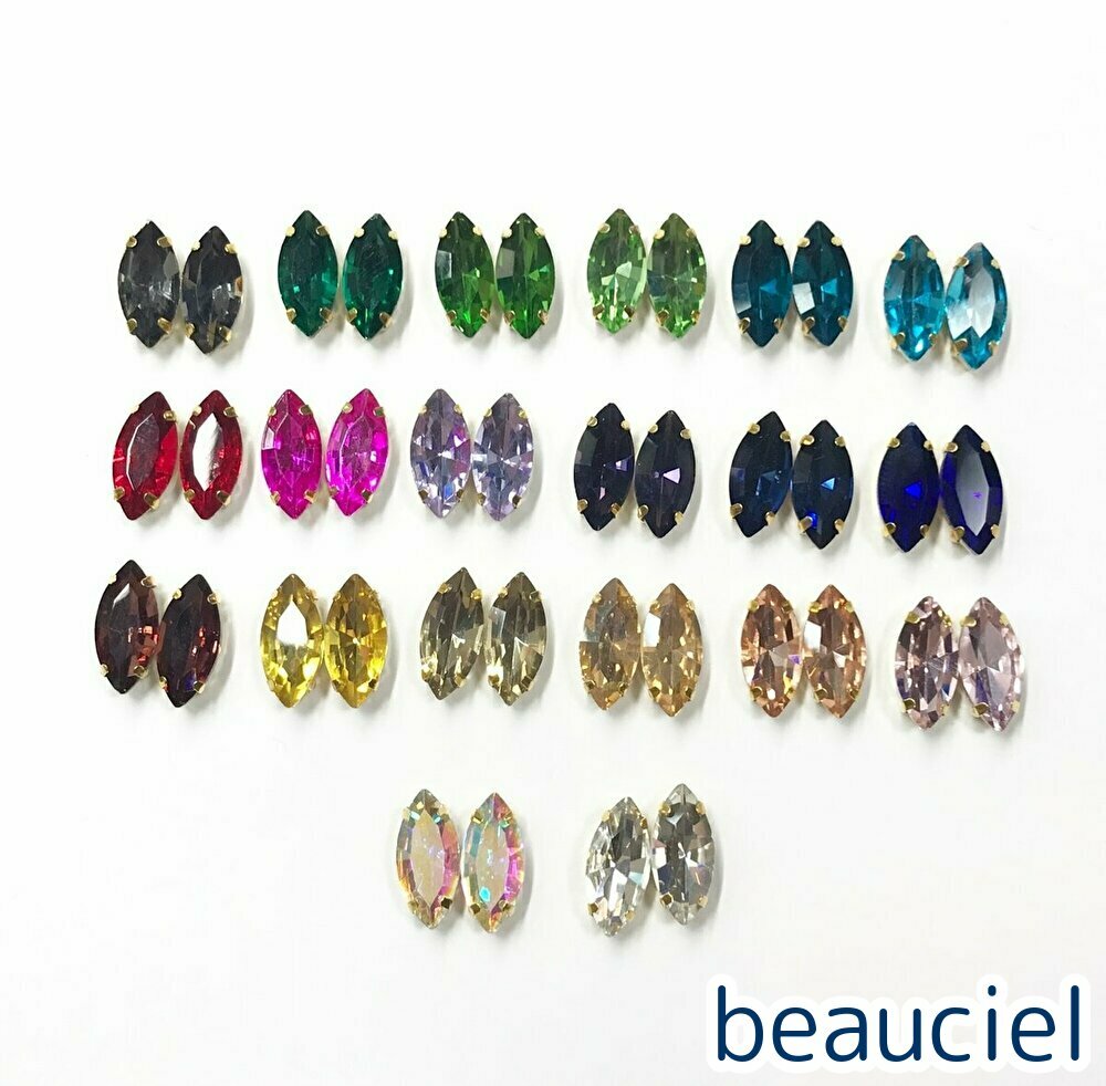 楽天市場】ストーン 爪付 ゴールドの通販