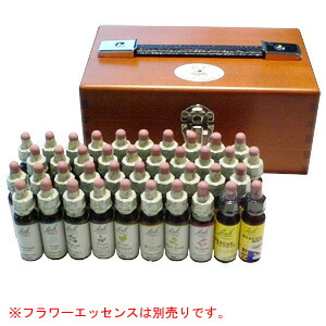 バッチフラワーレメディ木箱 40本収納 特製フラワーボックス バッチ