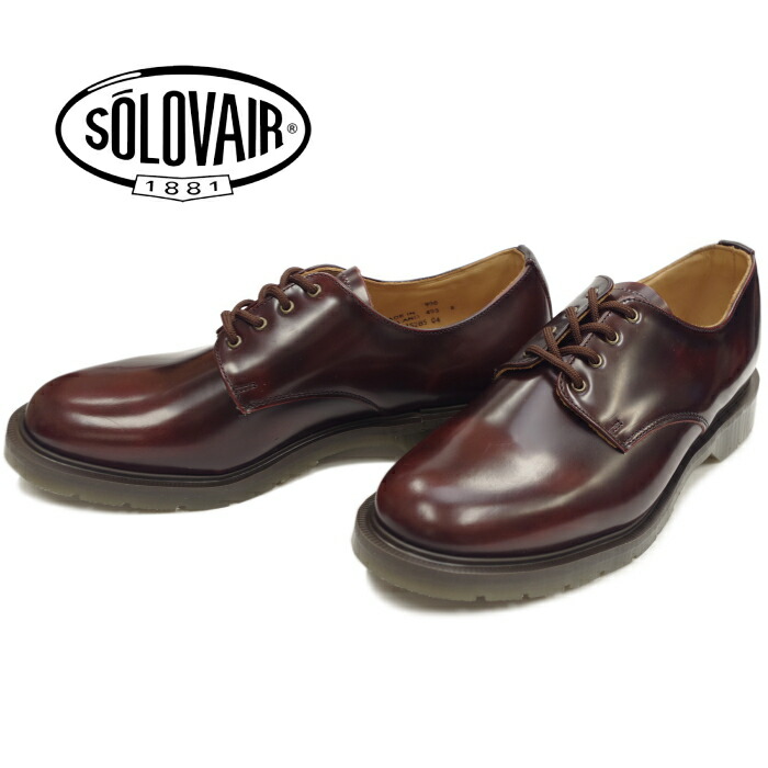 楽天市場】○○ SOLOVAIR ソロヴェアー 4-996 4 EYE SHOE バー