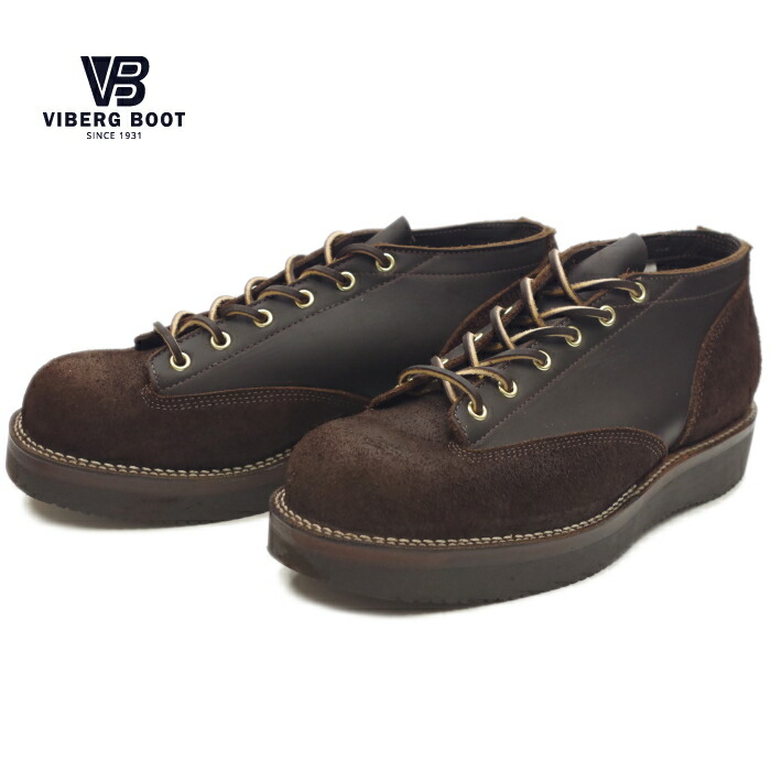 楽天市場】○○ VIBERG ヴァイバーグ LACE TO TOE OXFORD モカ
