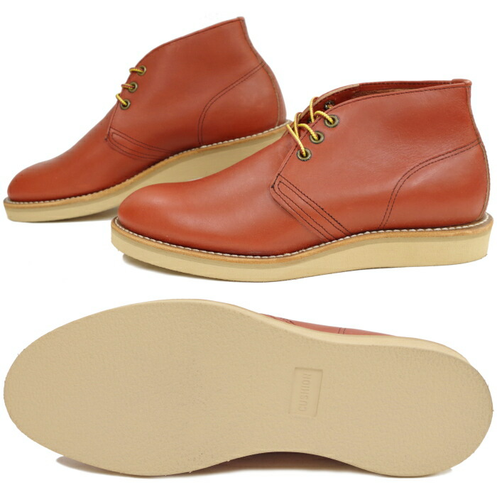 楽天市場】○○ REDWING [レッドウィング] WORK CHUKKA ワークチャッカ