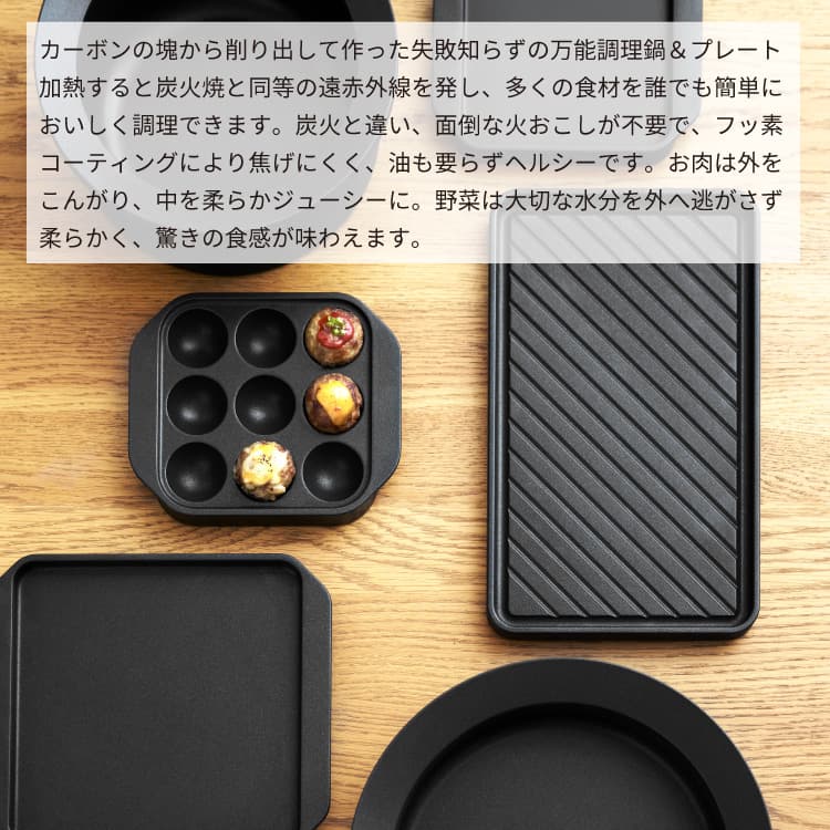 楽天市場】たこ焼きプレート Sumi スミマル Sumi Maru あやせ