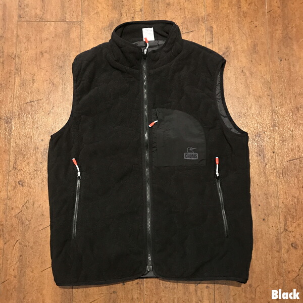 楽天市場】【CHUMS】Booby Stitch Fleece Vest チャムス/ブービー