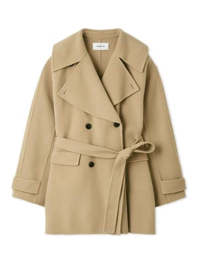 楽天市場】【SALE／50%OFF】ウールリバーミドルAラインコート FRAY I.D