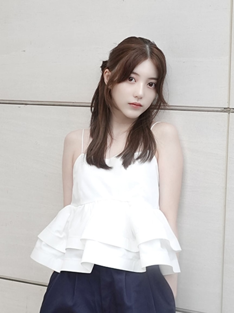 楽天市場】【SALE／50%OFF】ラッフルヘムデザインキャミソール FRAY