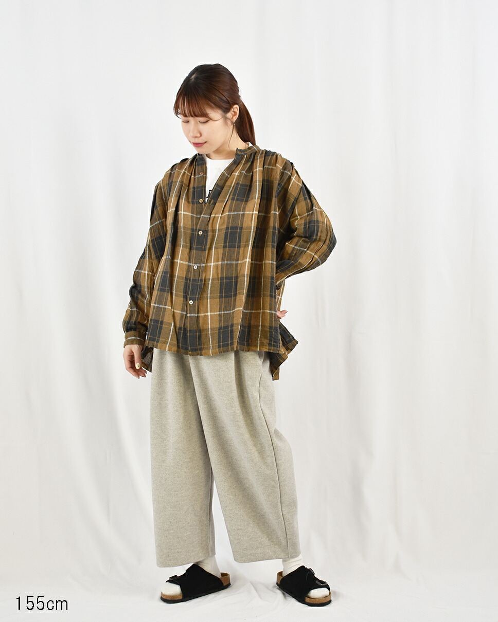 楽天市場】ICHI Antiquites リネン タータンチェック シャツ イチ