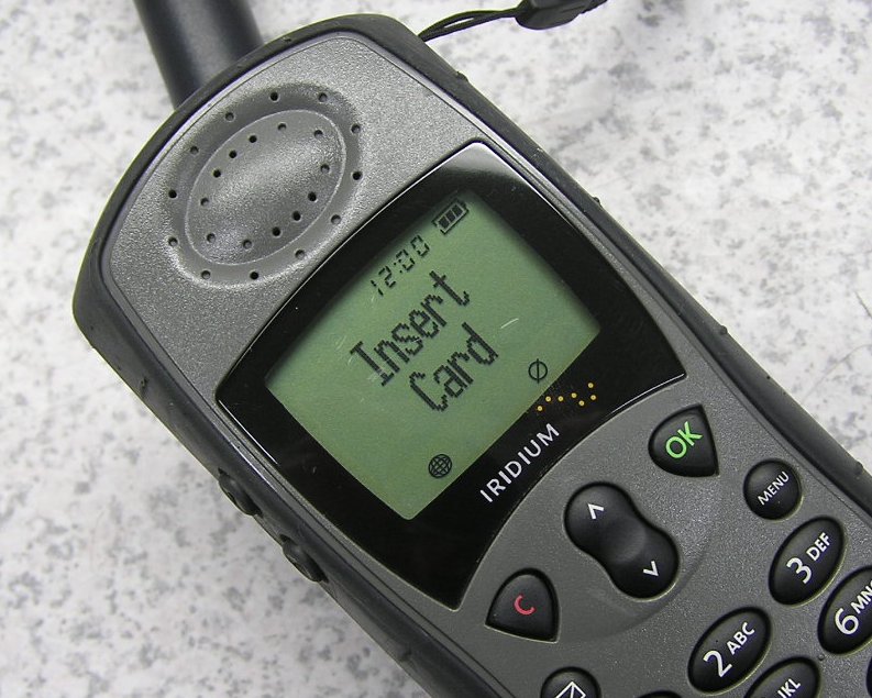 楽天市場】 □□KDDI Iridium/イリジウム 衛星携帯電話 Satellite Sat