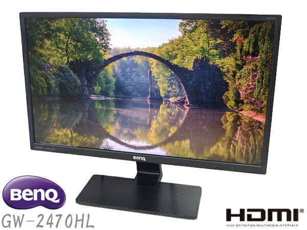 楽天市場】□□※BenQ フルHD対応23.8型ワイド液晶モニター GW2470-B