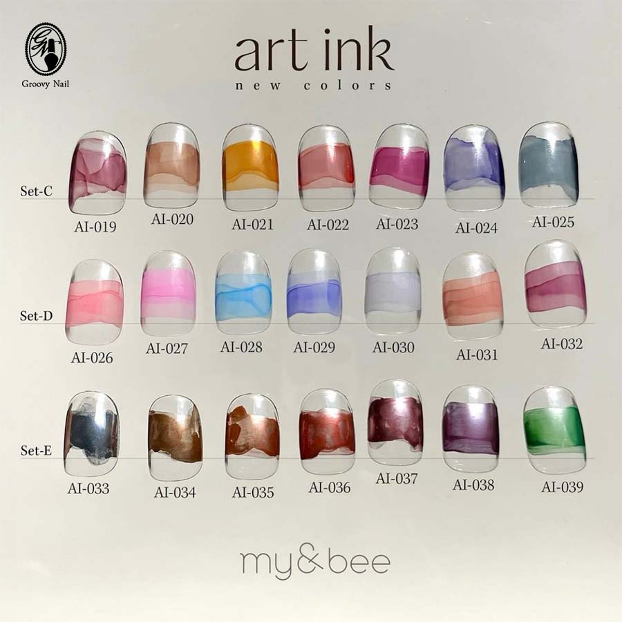 楽天市場】my&bee マイビー アートインク 7ml 全21色 AI-019~039
