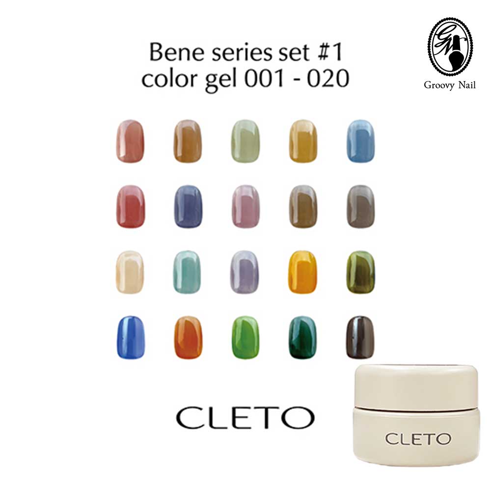 楽天市場】CLETO クレト カラージェル ベネシリーズ 全20色 各4g