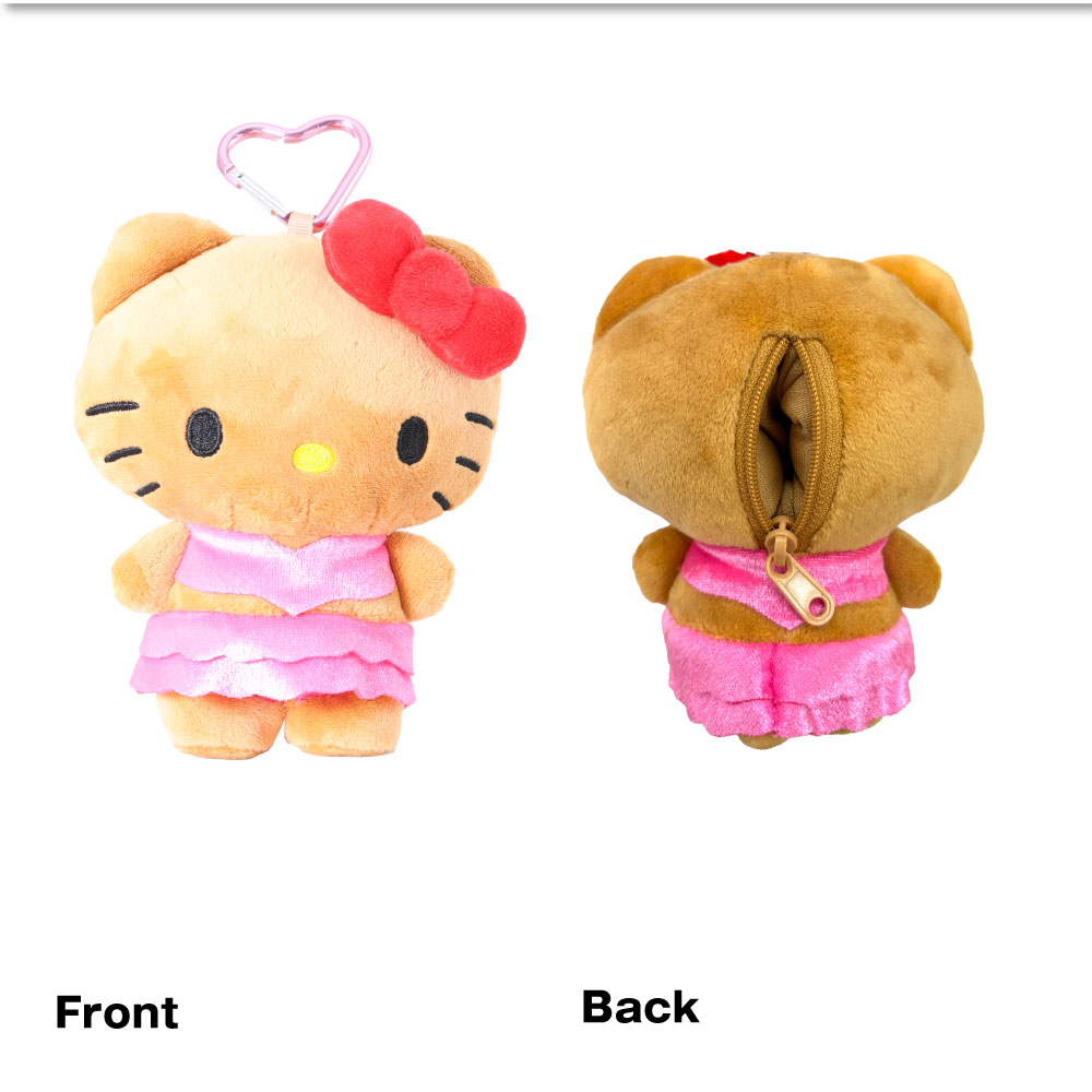 楽天市場】日焼けキティ ハローキティ サンリオ ぬいぐるみポーチ