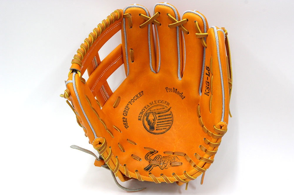 楽天市場】久保田スラッガー 硬式グローブ 内野手 KSG-L5 DPオレンジ
