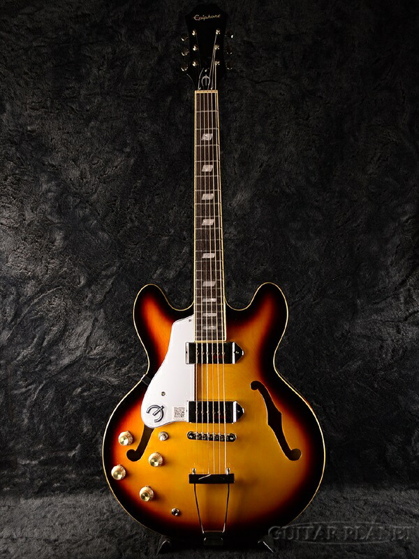 楽天市場】Epiphone Casino Left Handed Vintage Sunburst 新品