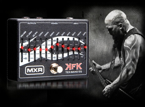 楽天市場】MXR KFK-1 Kerry King 10 BAND EQ 新品[ケリーキング