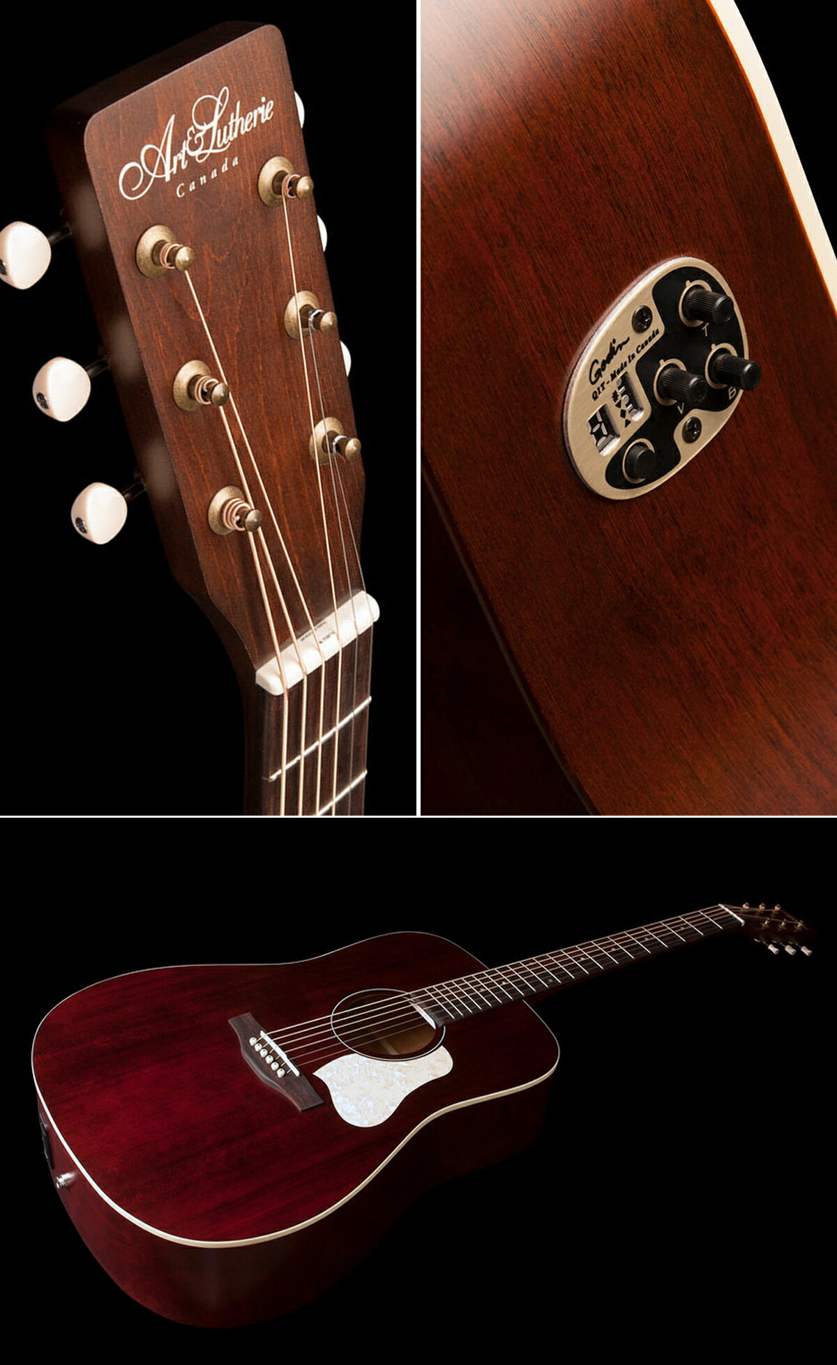楽天市場】Art&Lutherie Americana Dreadnought 新品 Bourbon Burst