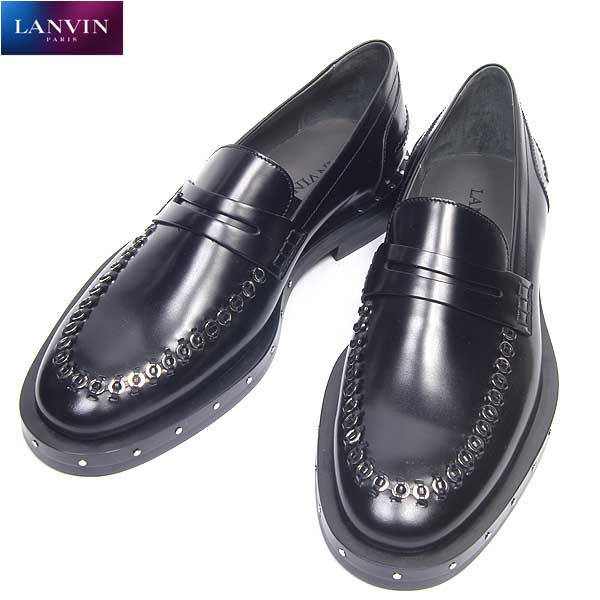 楽天市場】ランバン LANVIN メンズ 靴 ブーツ レザーシューズ スタッズ