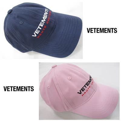 楽天市場】ヴェトモン VETEMENTS メンズ 帽子 キャップ ロゴ 2color