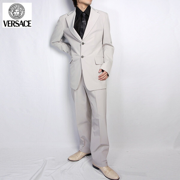 楽天市場】ヴェルサーチ VERSACE メンズ スーツ セットアップ フラップ