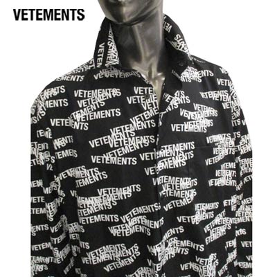 楽天市場】ヴェトモン VETEMENTS メンズ トップス シャツ カジュアル