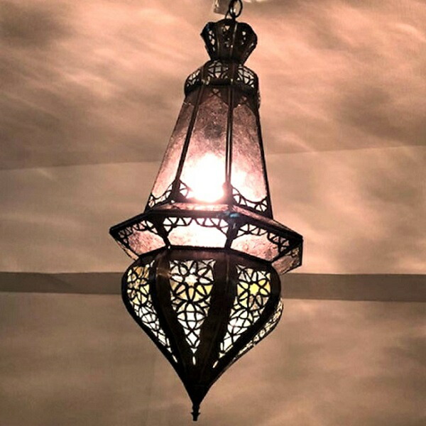 楽天市場】ペンダントライト ｢ティアーM｣ モロッコランプ しずく型