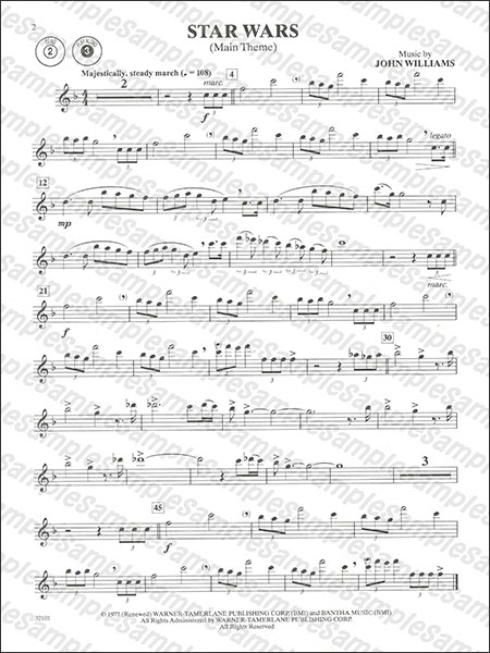 楽天市場】楽譜 スター・ウォーズ(エピソード1-6) / 器楽ソロ(フルート