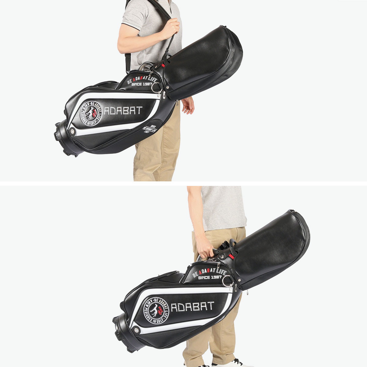 楽天市場】アダバット キャディバッグ メンズ レディース 軽量 軽い