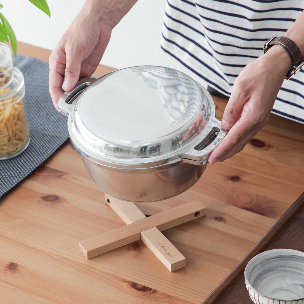 楽天市場】【選べる特典セット】無水鍋 20cm HAL ムスイ KING 鋳造