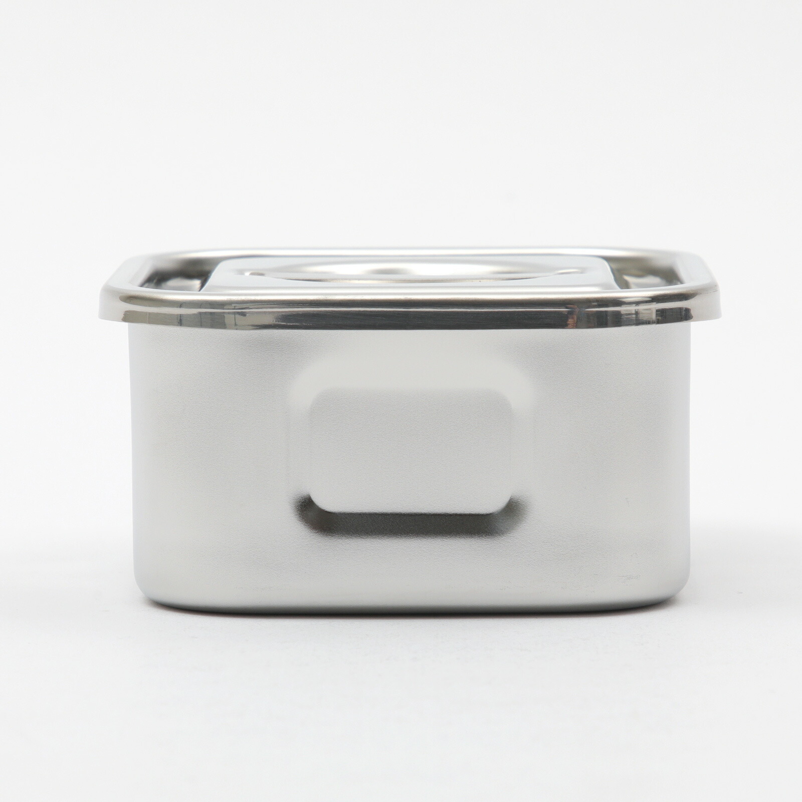 楽天市場】8cm 角型 キッチンポット ツマミ付き ステンレス容器 保存