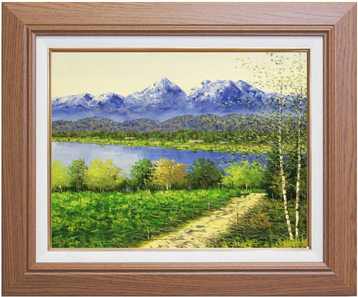楽天市場】太田 孝『信州風景』油絵・油彩画 F6(6号) : 内田画廊
