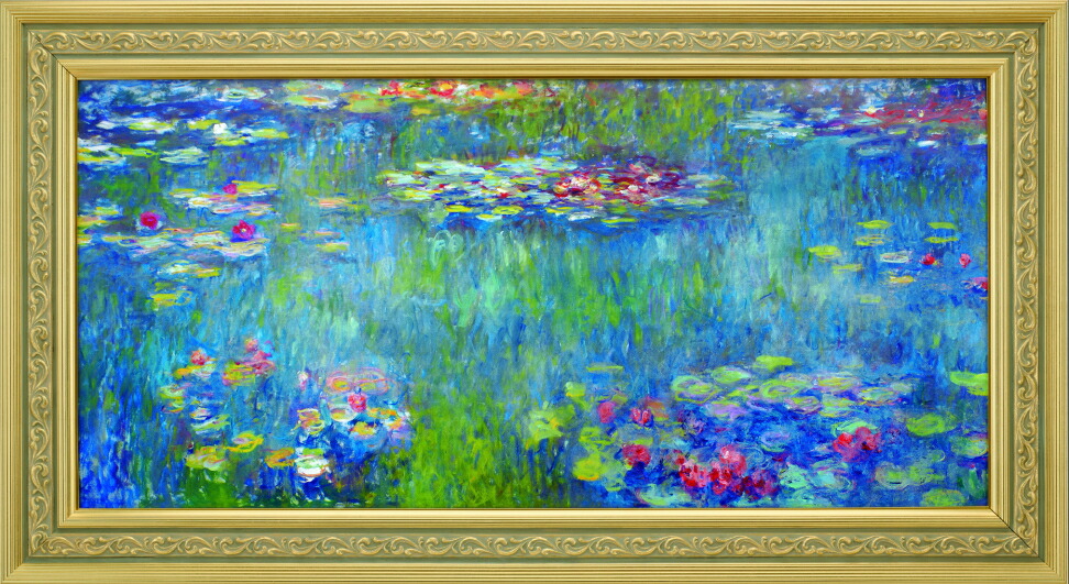 楽天市場】クロード ・ モネ 「 睡蓮の池、緑の反映 」 彩美版