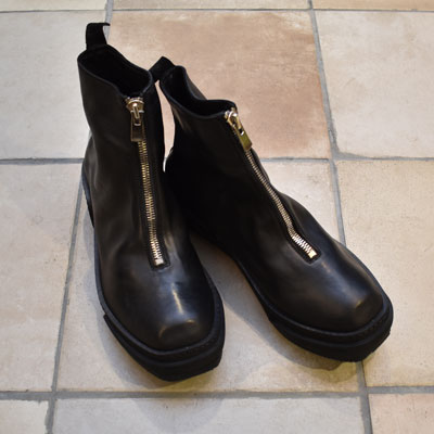 楽天市場】GUIDI グイディ men's ORTHOPAEDIC FRONT ZIP SOLE RUBBER