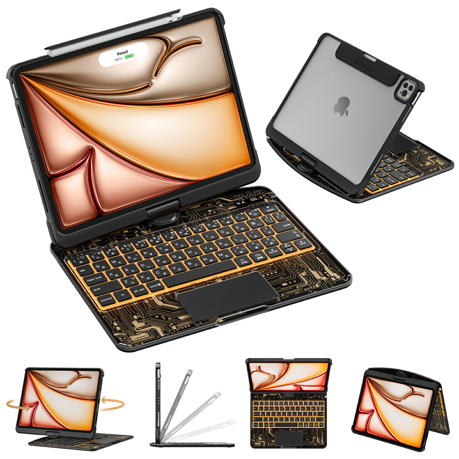 楽天市場】【SNS話題☆五色展開】iFacemall iPad マジックキーボード