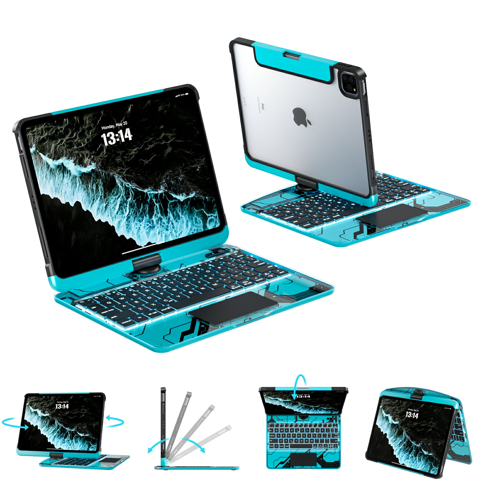 楽天市場】【SNS話題☆五色展開】iFacemall iPad マジックキーボード