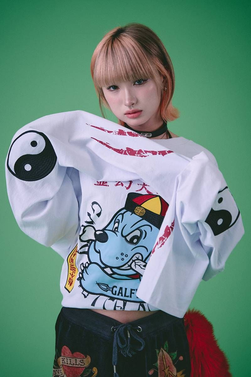 楽天市場】GALFY(ガルフィー) 霊幻犬(キョンシー犬)Tee - WHITE