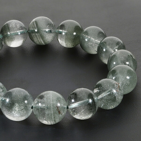 楽天市場】ガーデンクォーツ ブレスレット 13mm 18.5cm メンズL