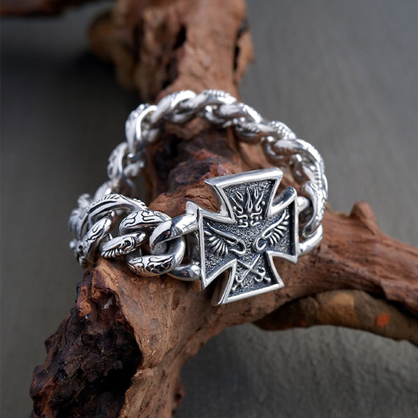 楽天市場】Give Me a Wing インフィニティ ブレスレット 喜平 アイアン